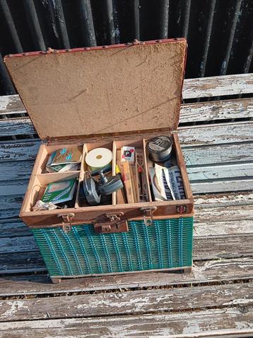 Visgerief, Hobby en Vrije tijd, Picknickmanden, Ophalen of Verzenden, Zo goed als nieuw