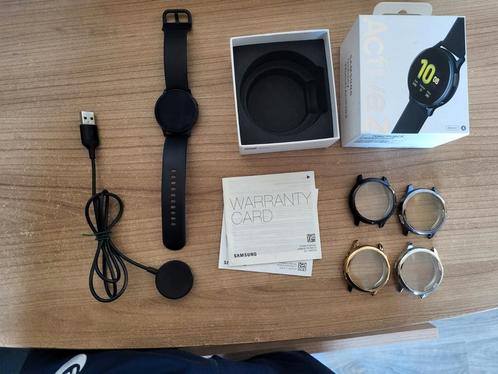Samsung Galaxy Watch Active 2, Handtassen en Accessoires, Smartwatches, Zo goed als nieuw, Android, Zwart, Afstand, Calorieverbanding
