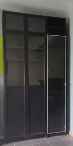 Vitrinekast/boekenkast met deuren, Met deur(en), Glas, 25 tot 50 cm, 100 tot 150 cm