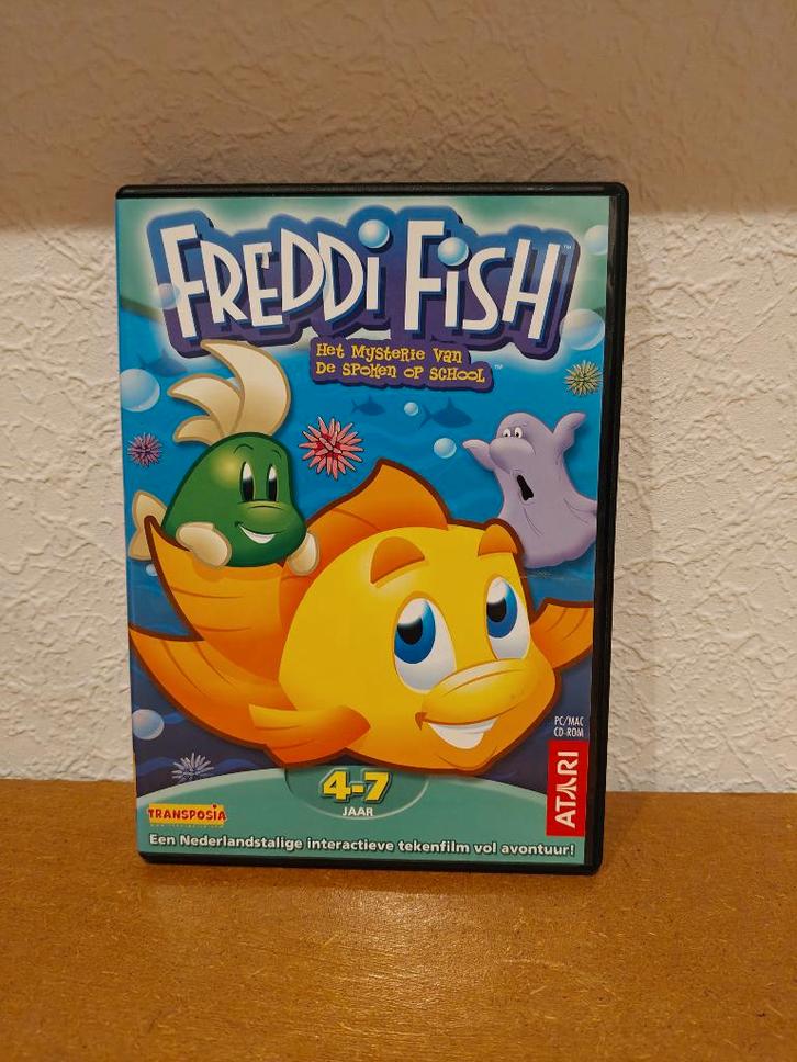 Freddi Fish 2 PC, Games en Spelcomputers, Games | Pc, Gebruikt, Puzzel en Educatief, 1 speler, Vanaf 7 jaar, Ophalen of Verzenden
