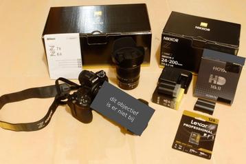 Nikon Z6II + 24-70 F4 + 2de accu + 128GB UHS-II kaartje beschikbaar voor biedingen