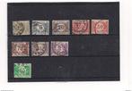 Belgique timbres poste TAXE Lot varié, Affranchi, Envoi