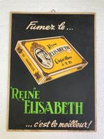 Reclamebordje sigaretten (Luik/Liège), Ophalen of Verzenden, Gebruikt, Reclamebord
