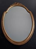 Spiegel., Antiek en Kunst, Ophalen, Ovaal, Minder dan 50 cm, Minder dan 100 cm