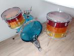 Ludwig Vistalite "Tequila Sunrise" Drum Kit – 1970s Vintage, Muziek en Instrumenten, Ophalen, Gebruikt, Ludwig