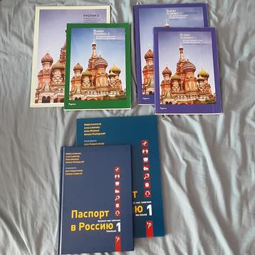 Veel leerboeken Russisch + GRATIS fictie boeken bij aankoop  beschikbaar voor biedingen