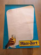 Affiche Maes dort, Verzamelen, Ophalen of Verzenden, Gebruikt, Reclamebord, Plaat of Schild, Overige merken