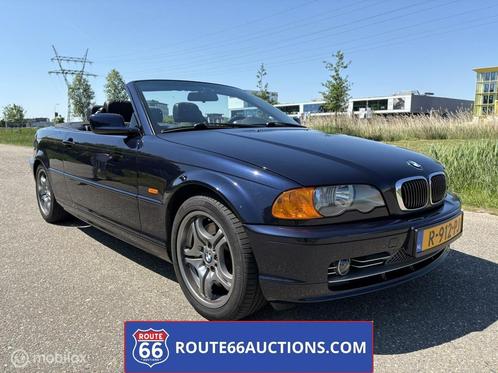 BMW 330 Ci Cabriolet 2001 | Route 66 Auctions, Auto's, BMW, Bedrijf, Te koop, 3 Reeks, Open dak, Overige brandstoffen, Cabriolet