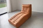 Foxtrot calia leer cognac long chair, Huis en Inrichting, Ophalen, Mooi deco stuk, 125 tot 150 cm, Leer