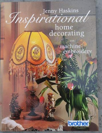 Boek inspirational home decorating with Machine Embroidery  beschikbaar voor biedingen
