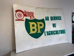 BP tractor oud reclamebord, Verzamelen, Merken en Reclamevoorwerpen, Ophalen of Verzenden, Gebruikt, Reclamebord