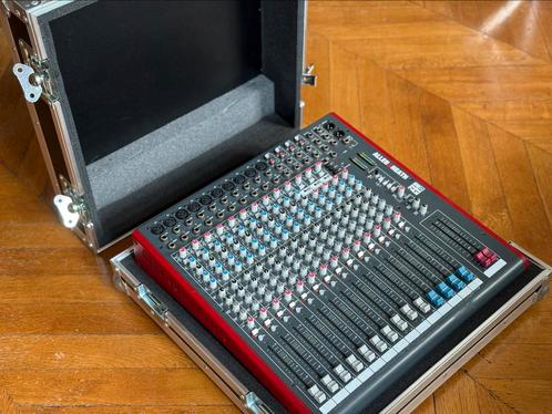 Allen& Heath ZED18 met flighcase, Muziek en Instrumenten, Versterkers | Keyboard, Monitor en PA, Gebruikt, P.A., Ophalen of Verzenden