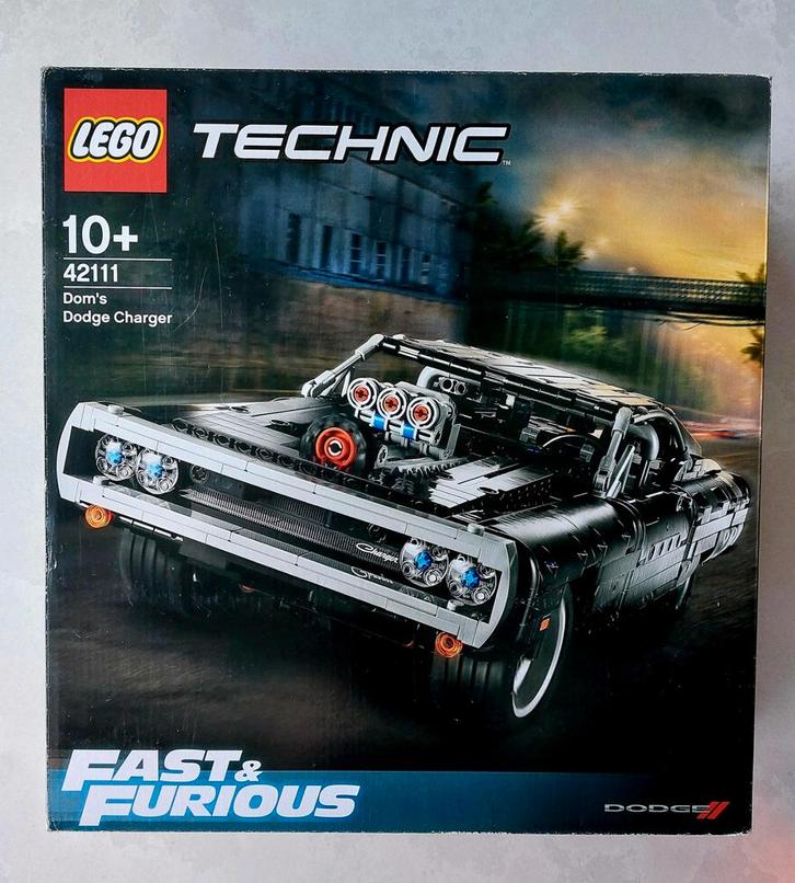 Lego Technic 42111 Dom's Dodge Charger, Kinderen en Baby's, Speelgoed | Duplo en Lego, Zo goed als nieuw, Lego, Complete set, Ophalen of Verzenden