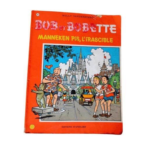 BD rare – Bob Et Bobette Manekenpis L'irascible  Édition 199, Boeken, Stripverhalen, Gelezen, Eén stripboek, Verzenden