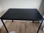Zwarte Ikea tafel in uitstekende staat, Maison & Meubles, Pièces pour table, 100 à 150 cm, Comme neuf, 50 à 100 cm, Rectangulaire