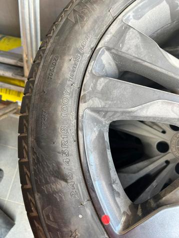 Velgen + Banden Mercedes V - klasse 245/45R18 100Y beschikbaar voor biedingen