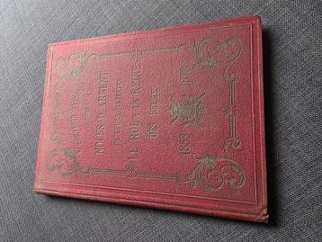 Officieel souvenir 1878 Koning Leopold II & Marie-Henriette beschikbaar voor biedingen