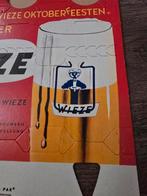 Oud wegwerpverpakking karton flesjeshouder VAN ROY WIEZE OKT, Collections, Marques de bière, Enlèvement ou Envoi