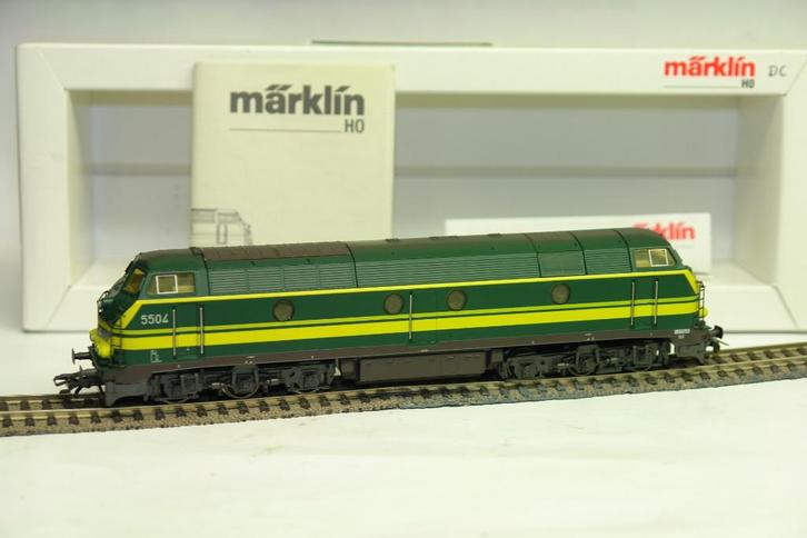 MARKLIN HAMO 3467 SNCB NMBS 5504 LATOUR CC/DC, Hobby en Vrije tijd, Modeltreinen | H0, Gebruikt, Locomotief, Gelijkstroom, Märklin
