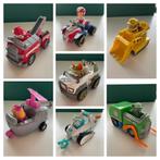 7 Paw Patrol auto’s met figuurtjes, Ophalen, Zo goed als nieuw
