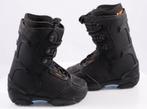 36 EU kinder snowboard schoenen HEAD, strap center, black, Sport en Fitness, Verzenden, Gebruikt, Schoenen