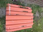 Cement golfplaten, Doe-het-zelf en Bouw, Ophalen, Gebruikt, Steen of Klei, Golfplaat