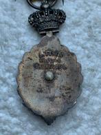 Medaille, Ereteken van de Arbeid, (Voor 1918) + Maker FISH, Collections, Autres, Enlèvement ou Envoi, Ruban, Médaille ou Ailes