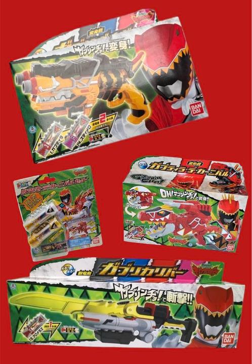 Power rangers Dino charge Kyoryuger dx roleplay set, Collections, Jouets miniatures, Comme neuf, Enlèvement ou Envoi