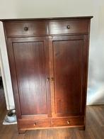 Massief houten linnenkast 113x107x67, Antiek en Kunst, Antiek | Meubels | Kasten, Ophalen