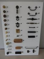 Handvatten en deurtoppen., Enlèvement ou Envoi, Chrome