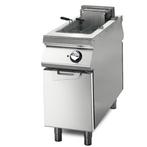 Friteuse électrique 1x 13 litres sur coffre avec portes, 4 liter of meer, Ophalen of Verzenden, Nieuw