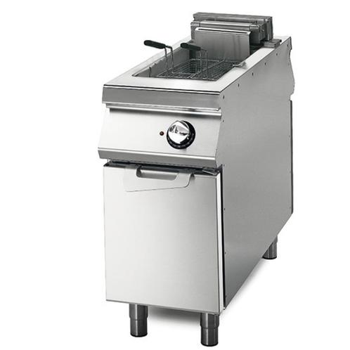 Friteuse électrique 1x 13 litres sur coffre avec portes, Elektronische apparatuur, Frituurpannen, Nieuw, 4 liter of meer, Ophalen of Verzenden