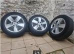 Trois jantes alliages avec pneus SKODA 205/55/R16, Enlèvement ou Envoi, Pneu(s)