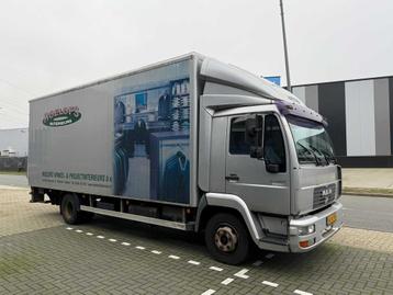 MAN 10.185 LC L24 Vrachtwagen met 1500KG laadklep, Auto's, MAN, Bedrijf, Diesel, Te koop