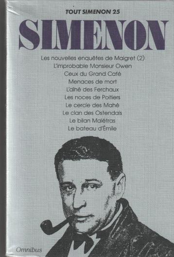 Tout Simenon * Collection Omnibus * Volume 25 beschikbaar voor biedingen