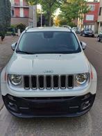 Jeep Renegade 2016, Auto's, Jeep, Voorwielaandrijving, Zwart, Leder en Stof, Wit