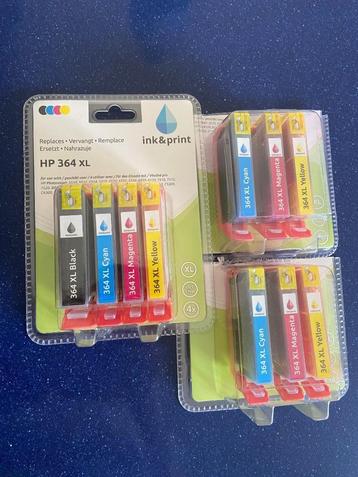 Ink & print - 10 cartouches d’encre 364 XL (HP) beschikbaar voor biedingen