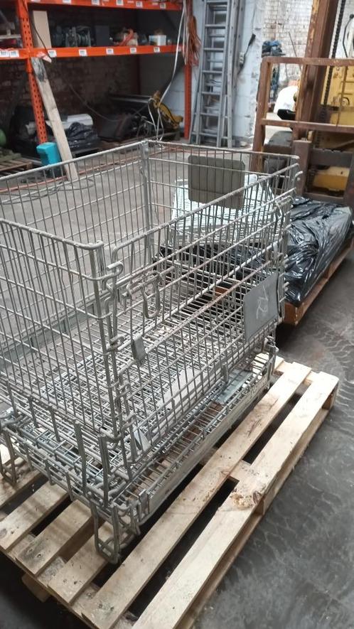 Gaascontainer stapelbaar en inklapbaar, Doe-het-zelf en Bouw, Kratten en Dozen, Gebruikt, Bak of Kist, 50 tot 75 cm, 50 cm of meer