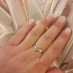 Triple triangle ring 925 sterling zilver, Handtassen en Accessoires, Ringen, Nieuw, Ophalen of Verzenden, Dame, Zilver