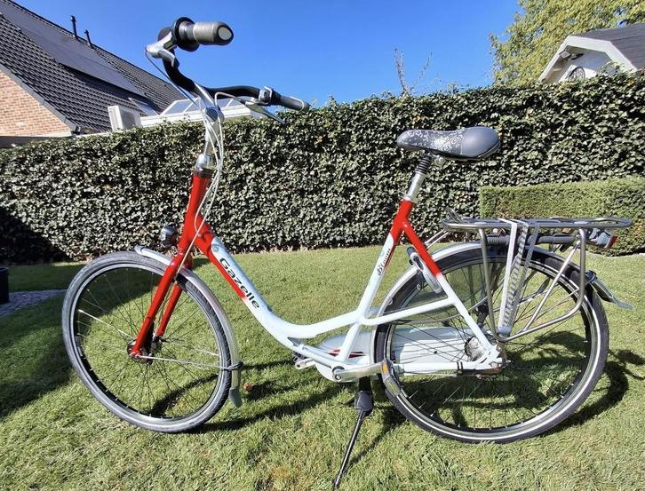 gazelle bloom moederfiets 61 cm, Fietsen en Brommers, Fietsen | Dames | Moederfietsen, Zo goed als nieuw, Gazelle, 56 cm of meer