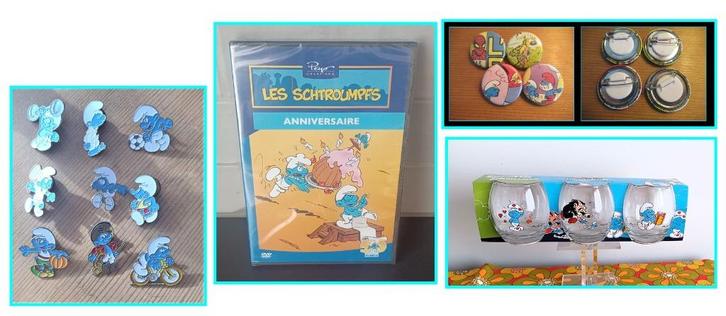 SMURF-bundel, Verzamelen, Smurfen, Zo goed als nieuw, Overige typen, Verschillende Smurfen, Ophalen of Verzenden