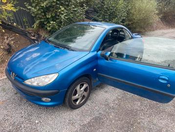 Peugeot 206 cabrio met werk 140.000km beschikbaar voor biedingen
