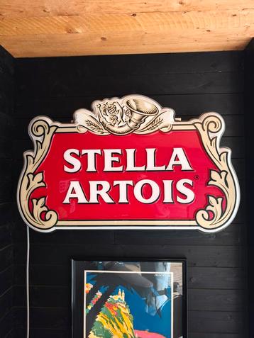 Lichtbak/lichtreclame Stella Artois beschikbaar voor biedingen