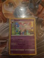 Sylveon holo rare 035 pokemon Go, Hobby en Vrije tijd, Ophalen of Verzenden, Zo goed als nieuw, Losse kaart, Foil