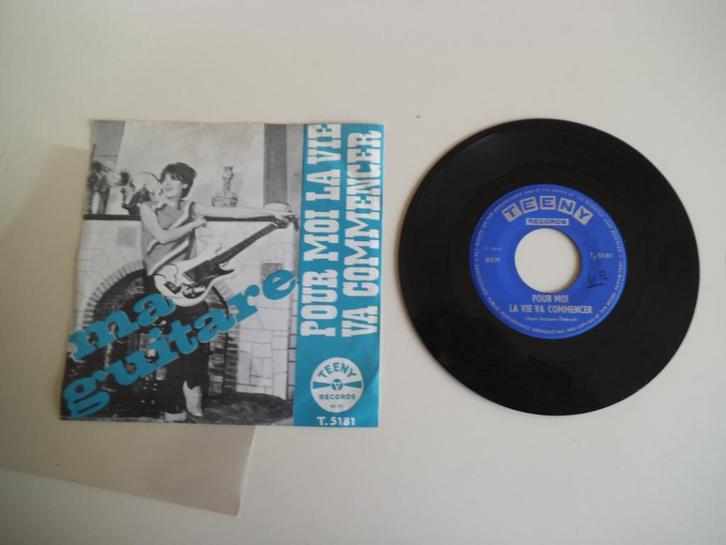 7" Teeny Records Ma guitare, Cd's en Dvd's, Vinyl Singles, Gebruikt, Single, 7 inch, Ophalen of Verzenden