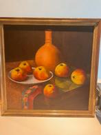 Nature morte peinte sur contreplaqué, Enlèvement