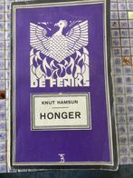 Boek zeldzaam KNUT HAMSUN HONGER, Ophalen of Verzenden, Zo goed als nieuw, Knut Hamsun