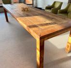 Grote eiken tafel 3 meter (300x100) – 8 tot 12 personen), Huis en Inrichting, Tafels | Eettafels, Ophalen, Gebruikt, Eikenhout