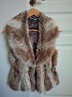 Veste fourrure dame T S, Enlèvement, Comme neuf, Taille 36 (S), Brun