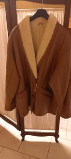 Veste en mouton retourné, Enlèvement, Neuf, Taille 46/48 (XL) ou plus grande, Brun